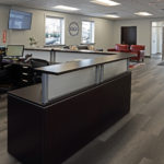 PPC reception desk and main entry