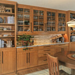 CUSTOM CABINETRY IN DINING AREA